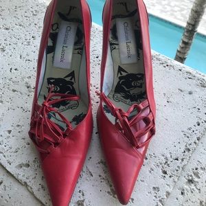 Christian Lacroix  Red Heels